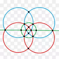 四边形六面体圆截断八面体投影圆