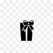 礼品包装盒圣诞礼物电脑图标.礼物