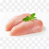 鸡指有机食品鸡肉作为食物鱼片-鸡肉