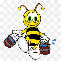 蜜蜂玛雅剪贴画-蜜蜂