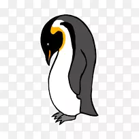 企鹅王嘴夹艺术-企鹅