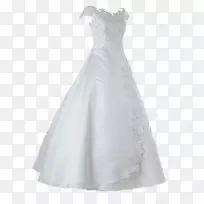 婚纱白色婚纱