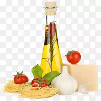 意大利面，罗勒，橄榄油，番茄-橄榄油