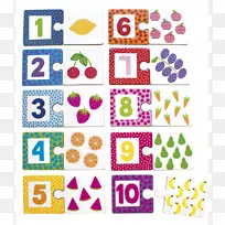 拼图玩具科学游戏计数-玩具