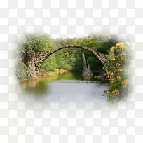 风景摄影拱桥讯息