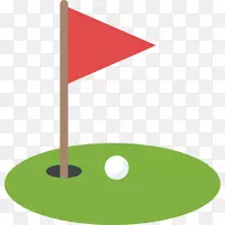 高尔夫球、电脑图标、剪贴画.高尔夫球