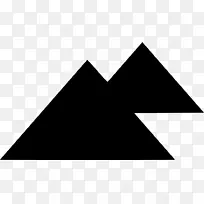 三角形金字塔天空plc字体-三角形