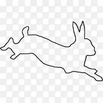 兔子复活节兔子剪贴画-兔子