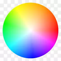 彩色轮式配色方案配色理论