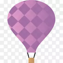 飞行热气球夹艺术.气球