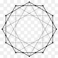 正多边形几何三角形圆-三角形