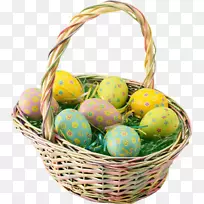 复活节兔子寻找复活节彩蛋复活节篮子-复活节