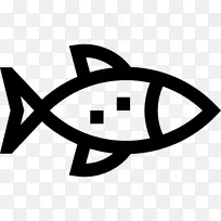 沙丁鱼跑电脑图标食物夹艺术鱼