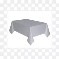 桌布金色塑料白桌