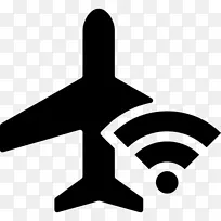 飞机电脑图标wi-fi剪贴画