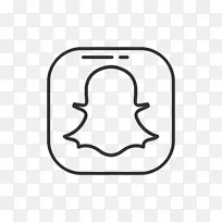 社交媒体Snapchat Snap Inc.计算机图标.社交媒体