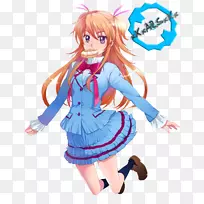 Hibiki Hojo Kanade米纳米诺美貌治愈艺术家-动画
