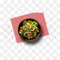 素食菜肴水果沙拉希腊沙拉食谱-沙拉