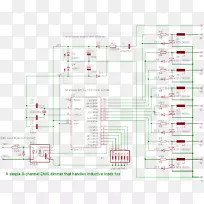 二聚体DMX 512电路图