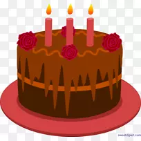 生日蛋糕结婚蛋糕剪贴画-生日