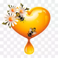 蜜蜂剪贴画-蜜蜂