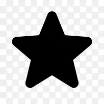 艺术和文化中的星多边形-五点星计算机图标-明星