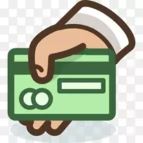 信用卡电脑图标交易支付