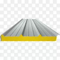 屋面板条钢夹芯板金属屋面