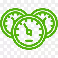 汽车计算机图标汽车修理车间转速表-汽车