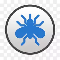 蚊虫电脑图标封装附言-蚊子