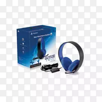 索尼PlayStation银线立体声耳机PlayStation 4 PlayStation 3 PlayStation Vita-PlayStation