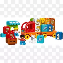 乐高10818，杜普罗，我的第一辆卡车，乐高，10816，杜普罗，我的第一辆轿车和卡车玩具-玩具