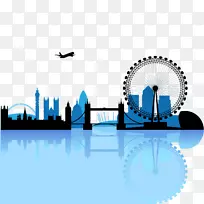 伦敦皇室-免费摄影天际线-城市剪影