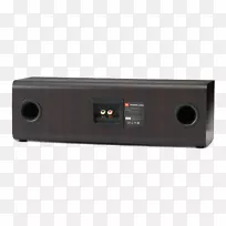 扬声器av接收机低音炮jbl演播室225c双向中央通道扬声器放大器.视听