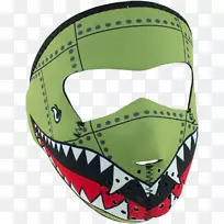 巴拉克拉瓦面罩氯丁橡胶头盔面罩