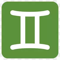 双子表情星座占星术天蝎座双子座