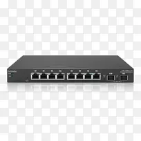 千兆位以太网小型可插入式收发器网络交换机ENGENERews1200d-10t中子新闻台24端口千兆位管理智能交换机