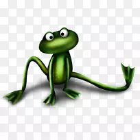 青蛙剪贴画-青蛙