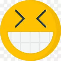笑脸表情电脑图标表情笑-笑脸