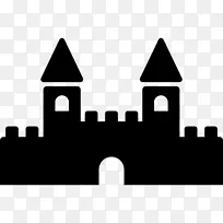 电脑图标城堡建筑-城堡