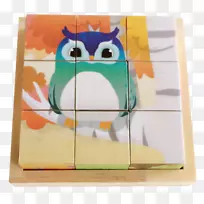 猫头鹰纸画-猫头鹰