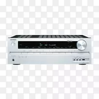 AV接收机onkyo tx-nr 414放大器音频