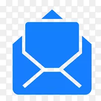 电脑图标纸信封邮件信封