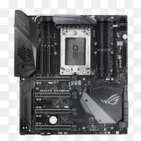 Asus rog zenith极限主板-扩展atx-Socket tr4-amd x 399-Socket tr4主板arsus rog zenith极限pc基座和tr 4形状因子e cpu套接字ddr 4 sdram