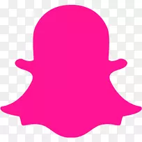 电脑图标社交媒体Snapchat-社交媒体