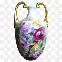 陶瓷釉古董花瓶