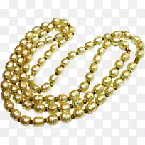 巴洛克珍珠耳环珍珠项链-项链