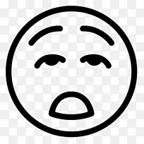 电脑图标笑脸表情无聊表情符号