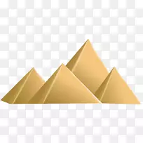 埃及金字塔吉萨大金字塔剪贴画金字塔
