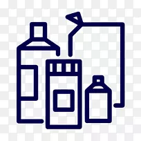 漂白剂清洗计算机图标化学工业洗涤剂.漂白剂